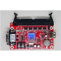 TF-D3U Single/Double Color LED Control Card , Serial 232 and USB Disk Controller