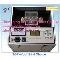 TOP, oil tester for insulating oil,transformer oil,with the strong capablity of anti-interference