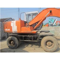 Used Hitachi EX120W Wheel Excavator/ Trustworthy