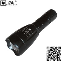 Waterproof  10WCree Led Aluminium alloy zoom Flashlight