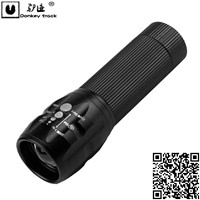 Waterproof  3WCree Led Aluminium alloy  zoom Flashlight