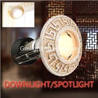 Wholesale Gypsum Cob LED Downlight MR16 Halogen Incandescent Spotlight Living Room Downlamp