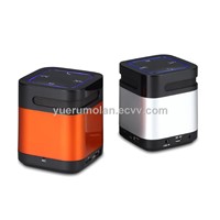 Wireless portable bluetooth speaker with TF card port and USB device ,FM Radio and card reader