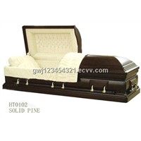 Wooden Casket for The Funeral Products (HT-0102)
