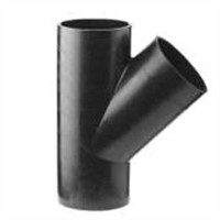 alloy steel SCH80 seamless oblique tee pipe fittings made in China