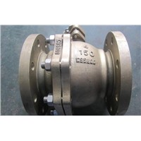 bronze ball valve flange end