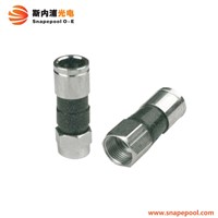 catv coaxial cable rg6 compression f connector
