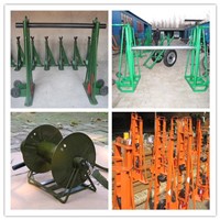 factory Hydraulic Cable Jack Set,Cable Drum Jacks,Use Mechanical Drum Jacks