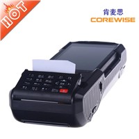 handheld POS terminal with RFID and fingerprint reader