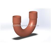 high quality PVC bend pipe fittings mould