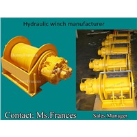 main winch and auxiliary winch for drill rig