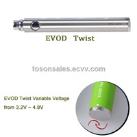 new style Variable Voltage Evod twist battery