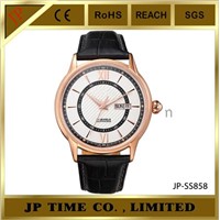 promotional gift wrist leather watch