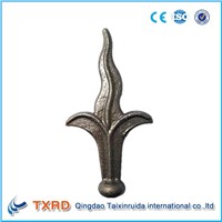 wrought iron spearhead fence spear heads