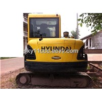secondhand original Hyundai R60-7 Excavator with good condition