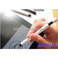 Conductive fabric stylus for iPhone HTC iPad, Hexangular push type fabric stylus, AS 031