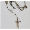 Agate St. Jesus chain stainless steel necklace
