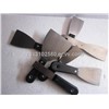 Carbon steel putty knife scrapper plastic handle 1