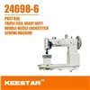Keestar 24698-6 industrial post bed double needle bag sewing machine