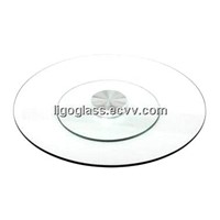 4mm Thick Tempered Rotating glass