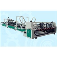 Automatic folding gluing machine