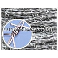 BWG12/14/16/18 Electro galvanized Hot dipped galvanized PVC coated iron barbed wire for fence