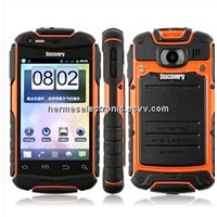Discovery V5 3.5 inch  Android waterproof splash mobile phone Shockproof Cellphone