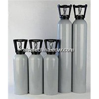 Helium gas cylinder