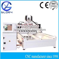 Rotary 8 Axis CNC Router for Cylinder