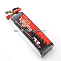 11.1V 5500MAh 35c lipo batteries for radio control airplane with high quality cheap price