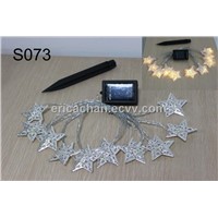 12 LED Star solar powered string light