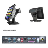 15"All in One POS Hardware for Hotels, Restaurants, Fast Food Shops