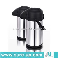 2014 New design vacuum tea flask coffee press pot branded flask