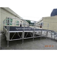 2014 hot sale trailer mobile stages for sale event stage