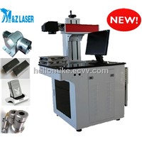 20w finger ring nameplate stainless date code cable optical fiber laser marking machine