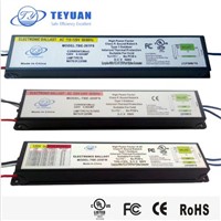 2*58W T8 Fluorescent Lamps Electronic Ballast 120V,220V,120-277V,50/60Hz UL CE
