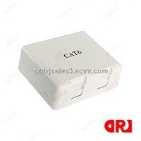 2 Port Mounting Box for 86 type cat6