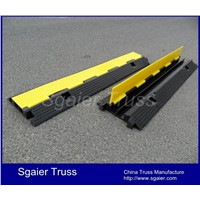 2 channels cable ramp cable protector traffic humps