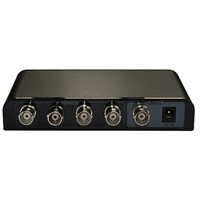 4 ports SDI SPLITTER, support wide voltage 5V-30V
