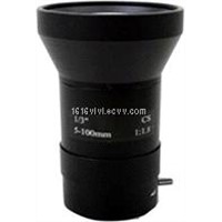 5-100 mm Manual Aperture Varifocal CCTV CS Mount Lens