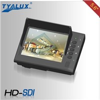5.6" tester monitor with HD-SDI for CCTV installation,on-site demonstration and testing