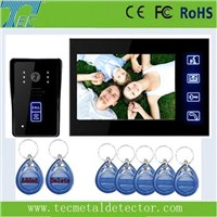 7&amp;quot;color TFT LCD Video Door Phone with sensitivity touch panel