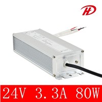 80W 24V Waterproof LED Power Supply (LPV-80W)
