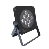 9x3W RGBP 3in1/ 4in1 LED flat par light,led mini wall washer