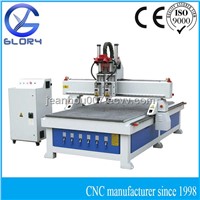 Air Cooled Double Head CNC Wood Router