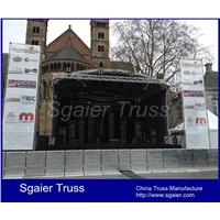 Aluminum crowd control barrier stage barrier concert barrier