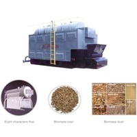 Automatic horizontal DZL fire tube china boiler industrial traveling chain grate biomass boiler