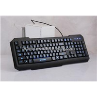 Backlit keyboard and 3D mouse combo
