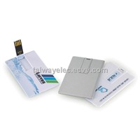 Best promotional gift  ! Business/Credit Card USB Flash Drives, Support Hot Plug-and-play, OEM Logos