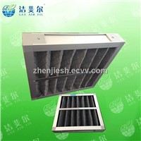 Cartonboard/metal frame Chemical Active Carbon Panel Air Filter